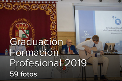 FOTOS DE LA GRADUACIÓN DE FORMACIÓN PROFESIONAL 2019.