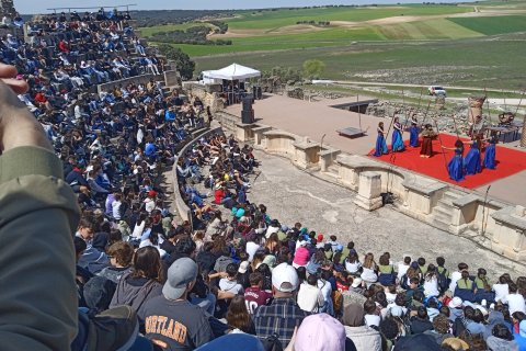 VISITA AL FESTIVAL DE TEATRO CLÁSICO DE SEGÓBRIGA
