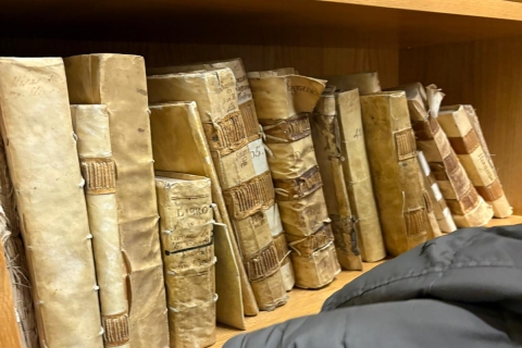 VISITA AL ARCHIVO DE LA CATEDRAL DE TOLEDO.