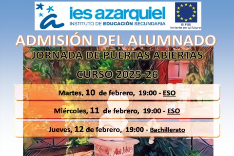 JORNADAS DE PUERTAS ABIERTAS